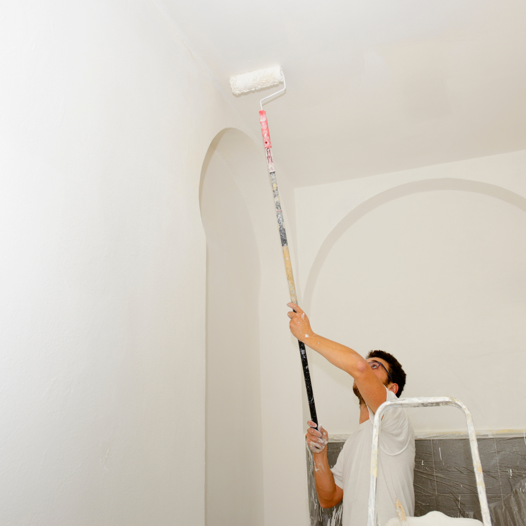 painter painting ceiling