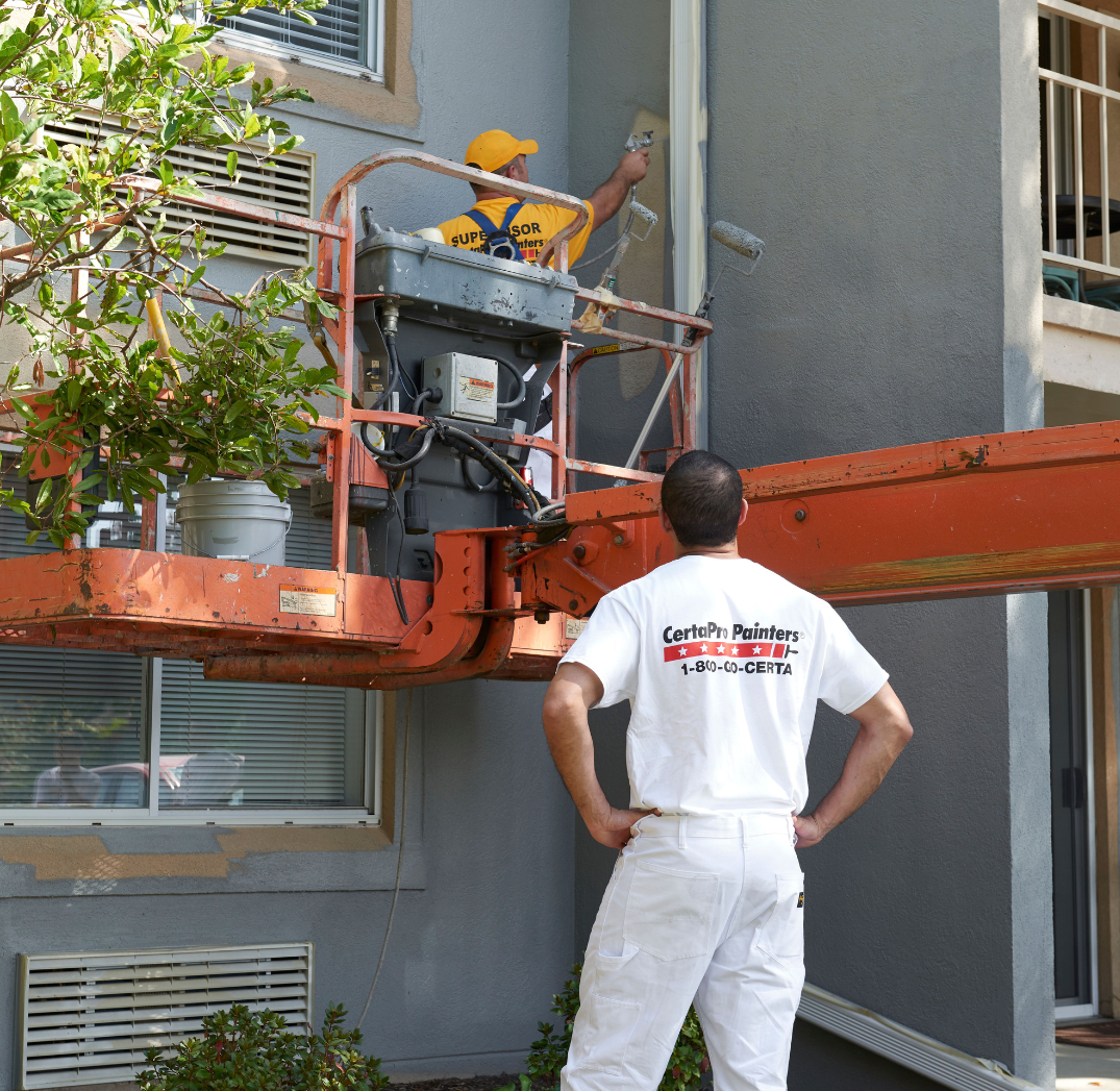 certapro crew commercial painting