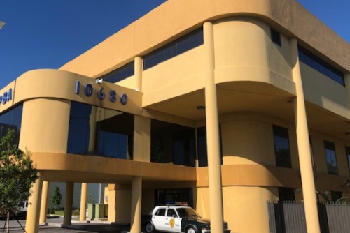 unfinished building exterior