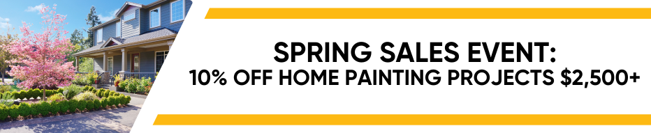 spring sales event banner