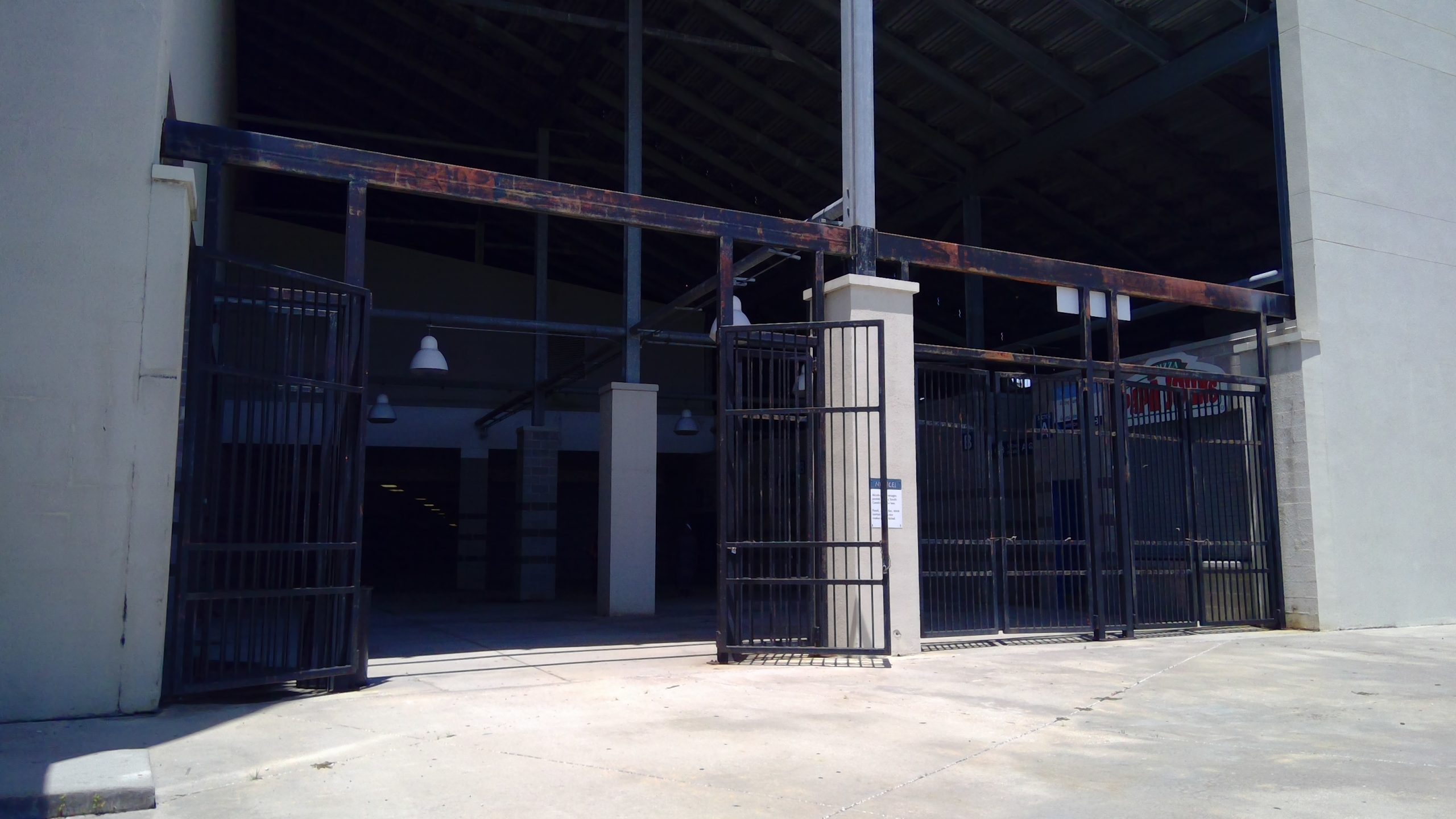 The Citadel Gate – Charleston, South Carolina Before