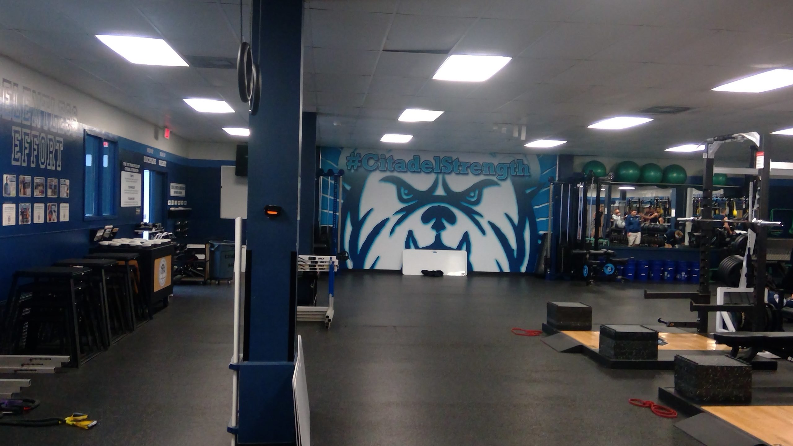 The Citadel Gym – Charleston, South Carolina Before