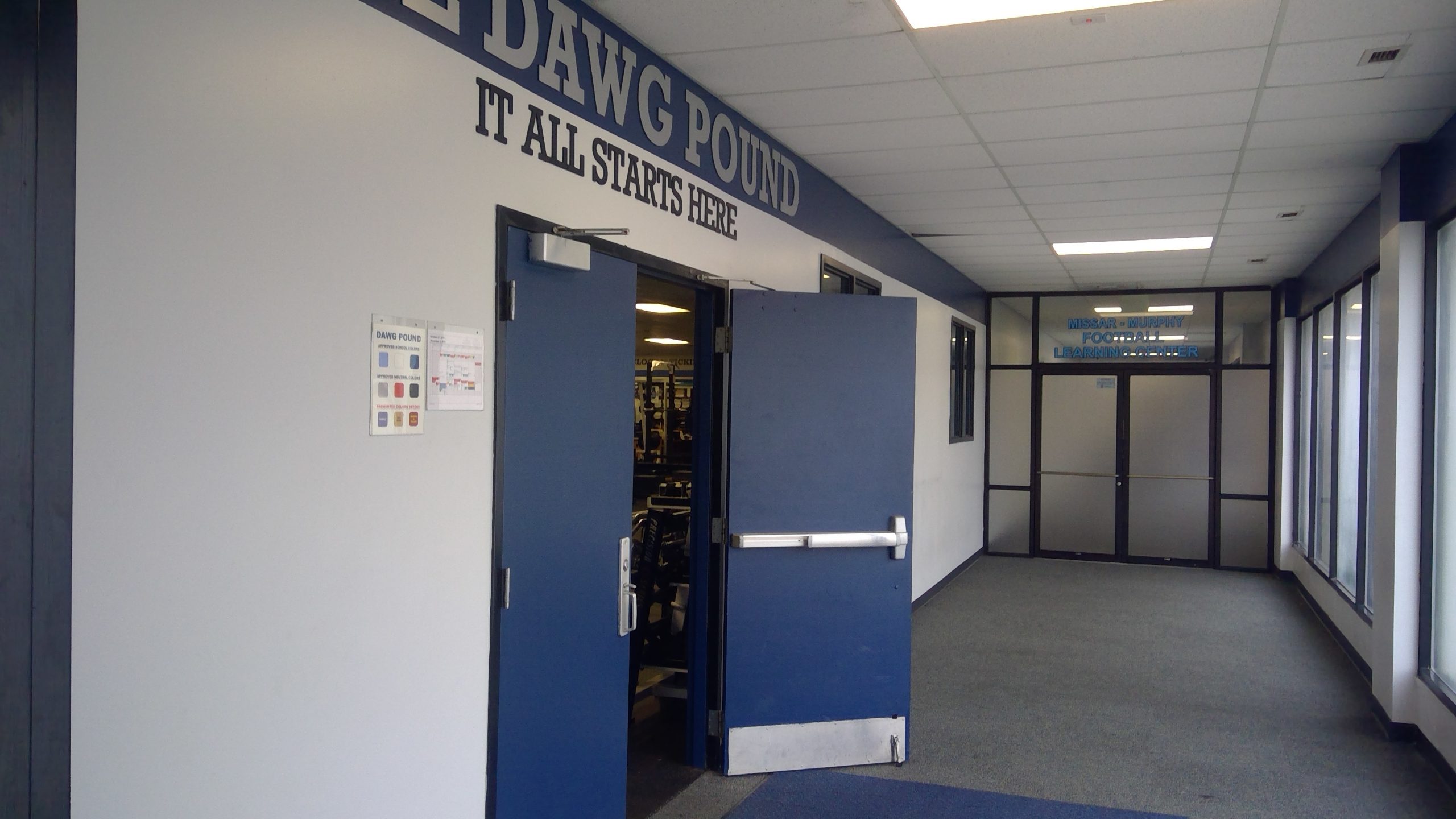 The Citadel Gym – South Carolina Before