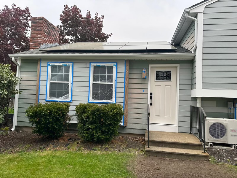 Exterior painting in Manchester, NH before