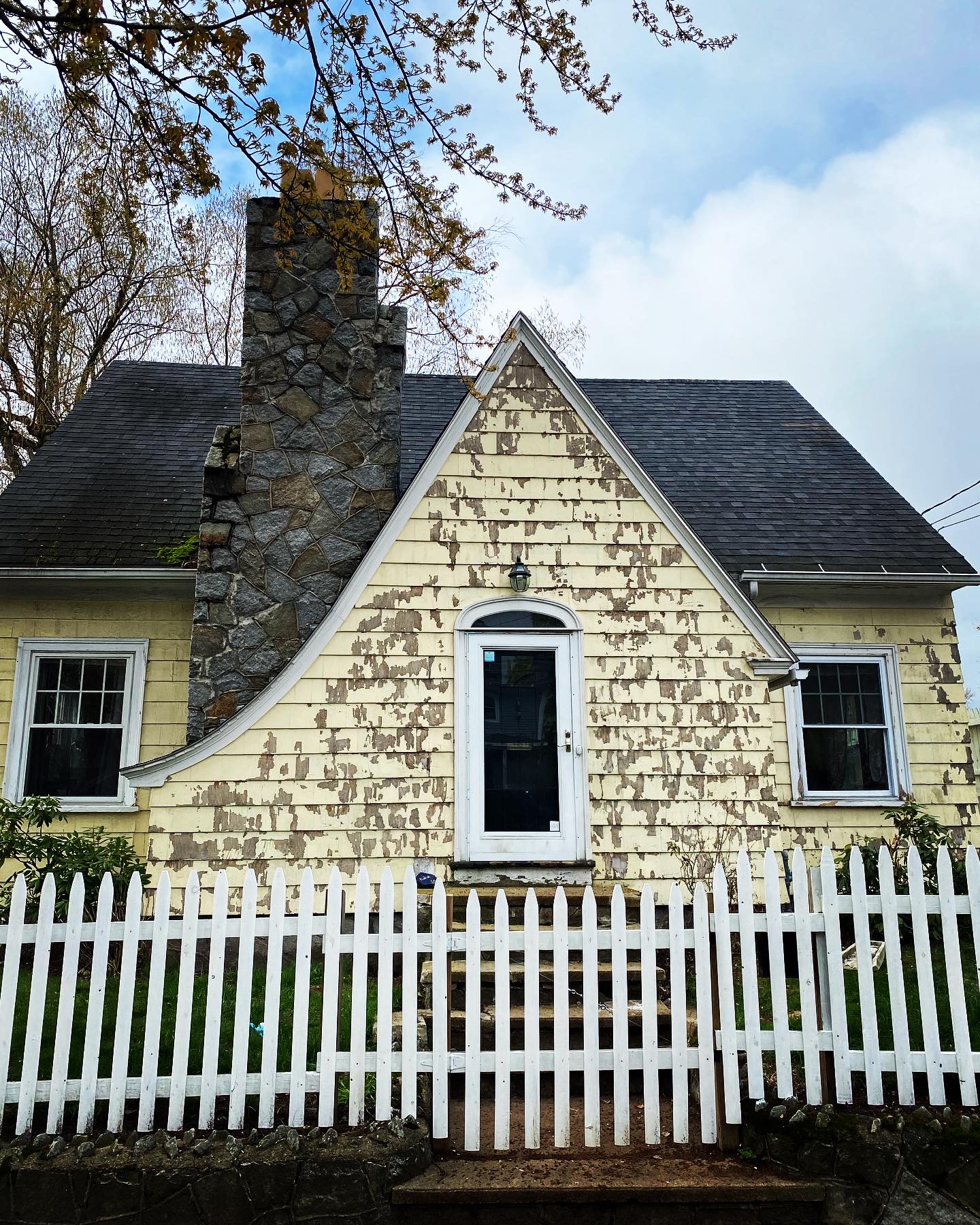 House painting in Manchester, NH before