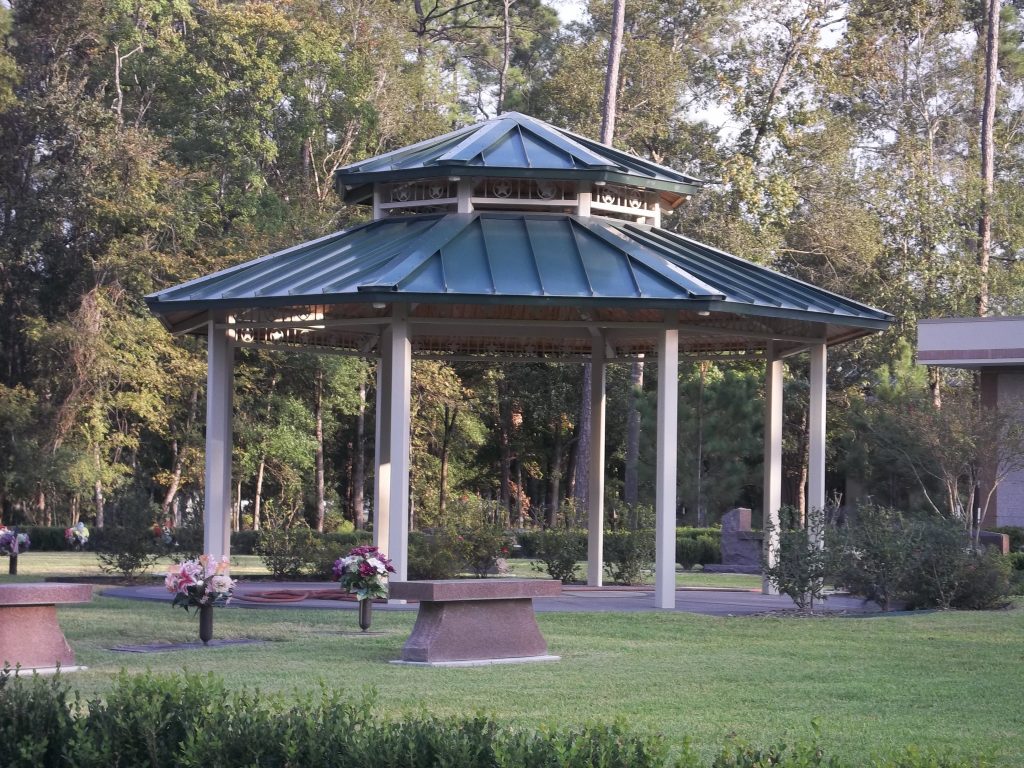 gazebo before