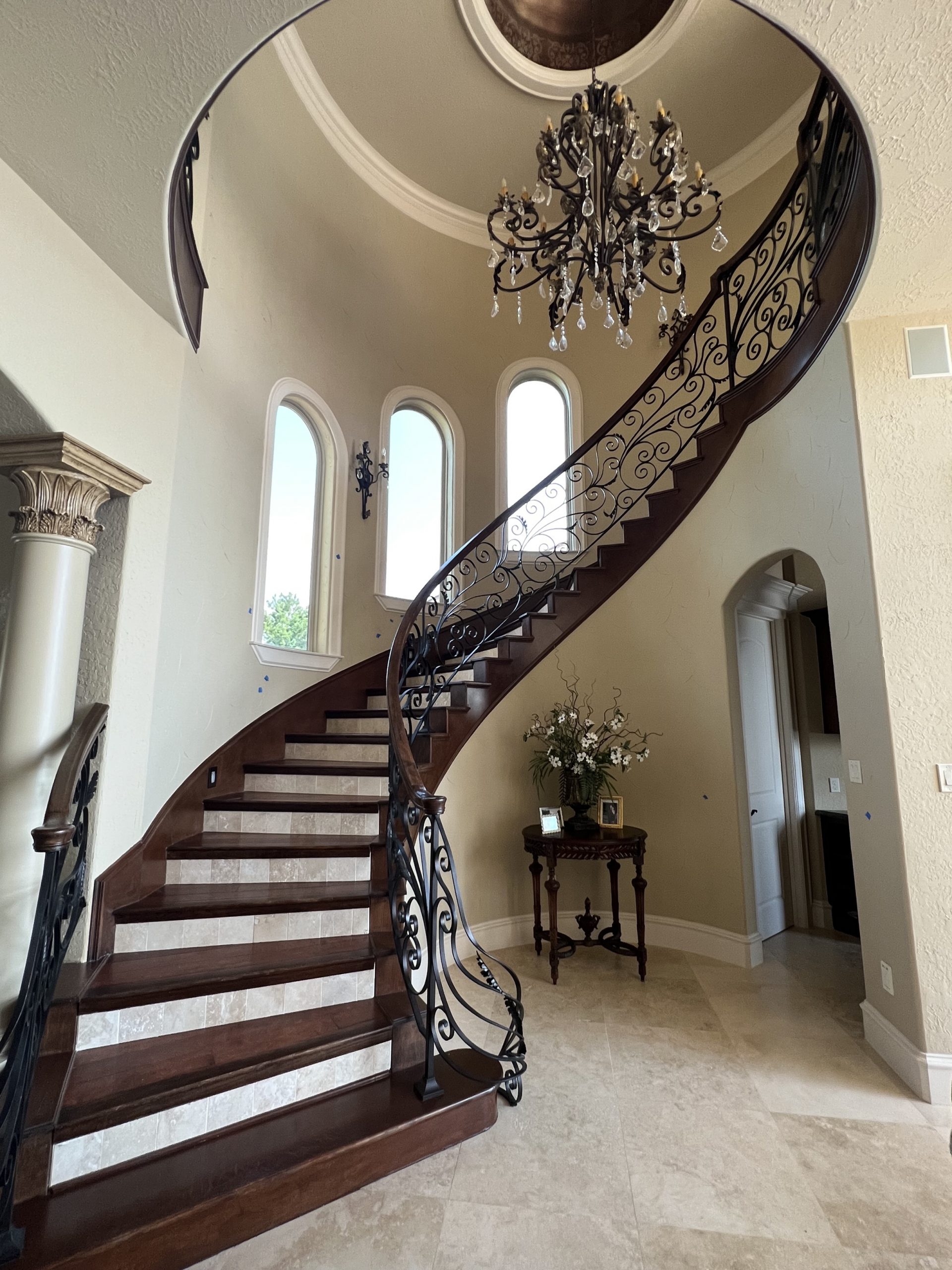 Interior Stairway Transformation After