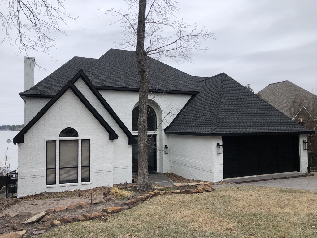 Exterior Brick Painting After