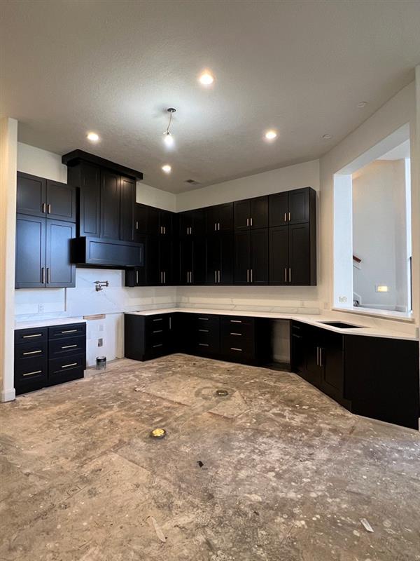 Kitchen Cabinet Painting SW TriCorn Black After
