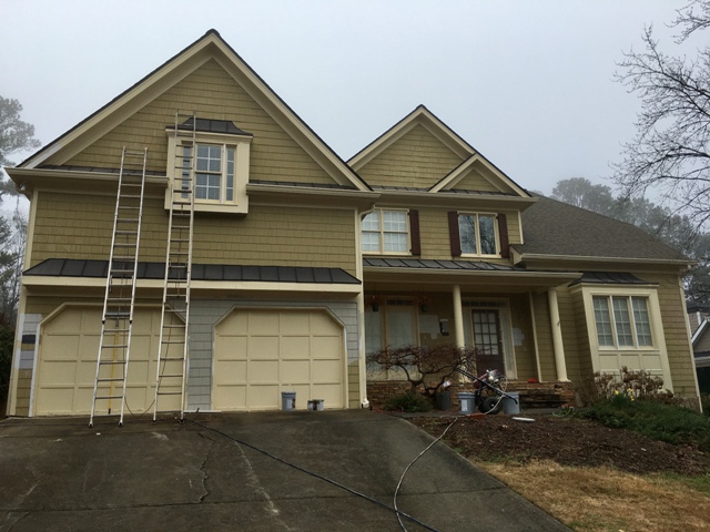 dunwoody kitchen painting before