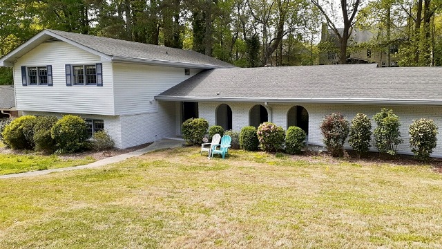 repainted brick exterior in dunwoody ga - after
