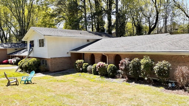 brick exterior in dunwoody - before