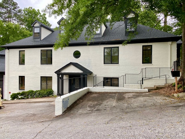 repainted office building in sandy springs after - certapro painters of dunwoody