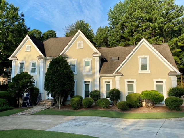 repainted exterior in sandy springs - after