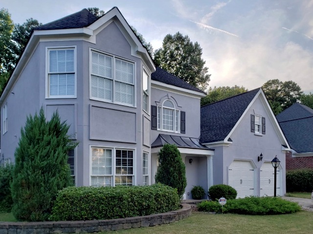 repainted home in dunwoody ga - after