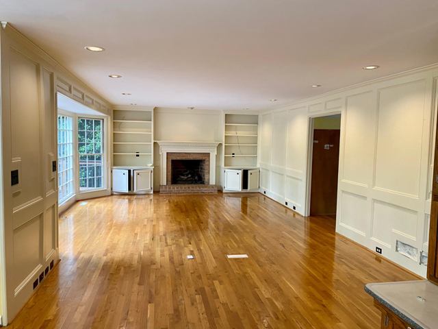 repainted room in sandy springs georgia