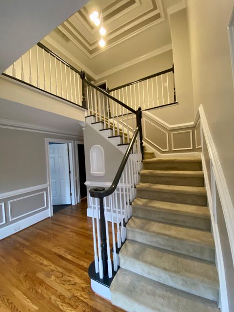 repainted foyer in dunwoody ga