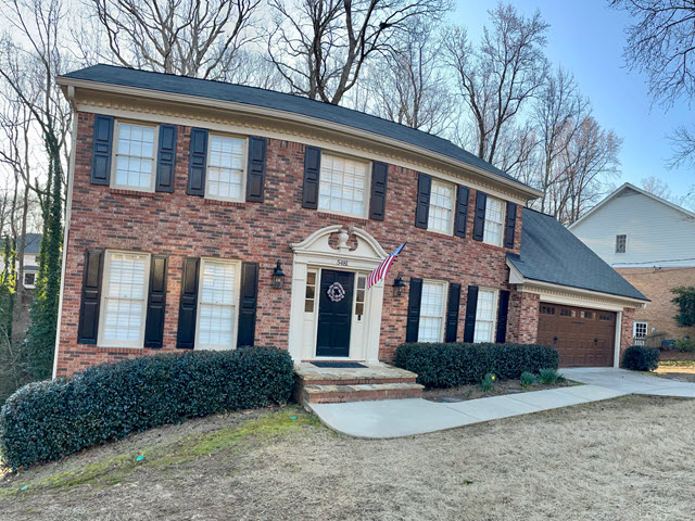 brick home in dunwoody ga