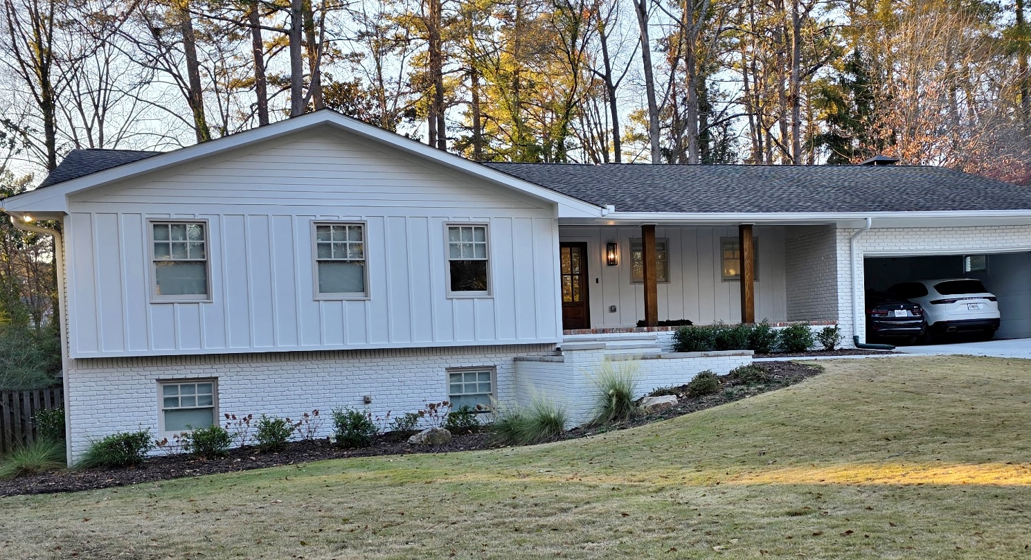 repainted home in dunwoody georgia