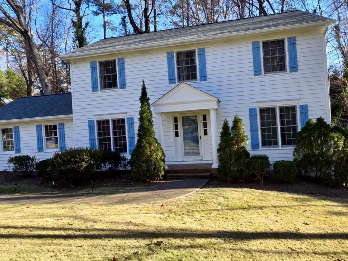exterior of home in dunwoody repainted by certapro painters