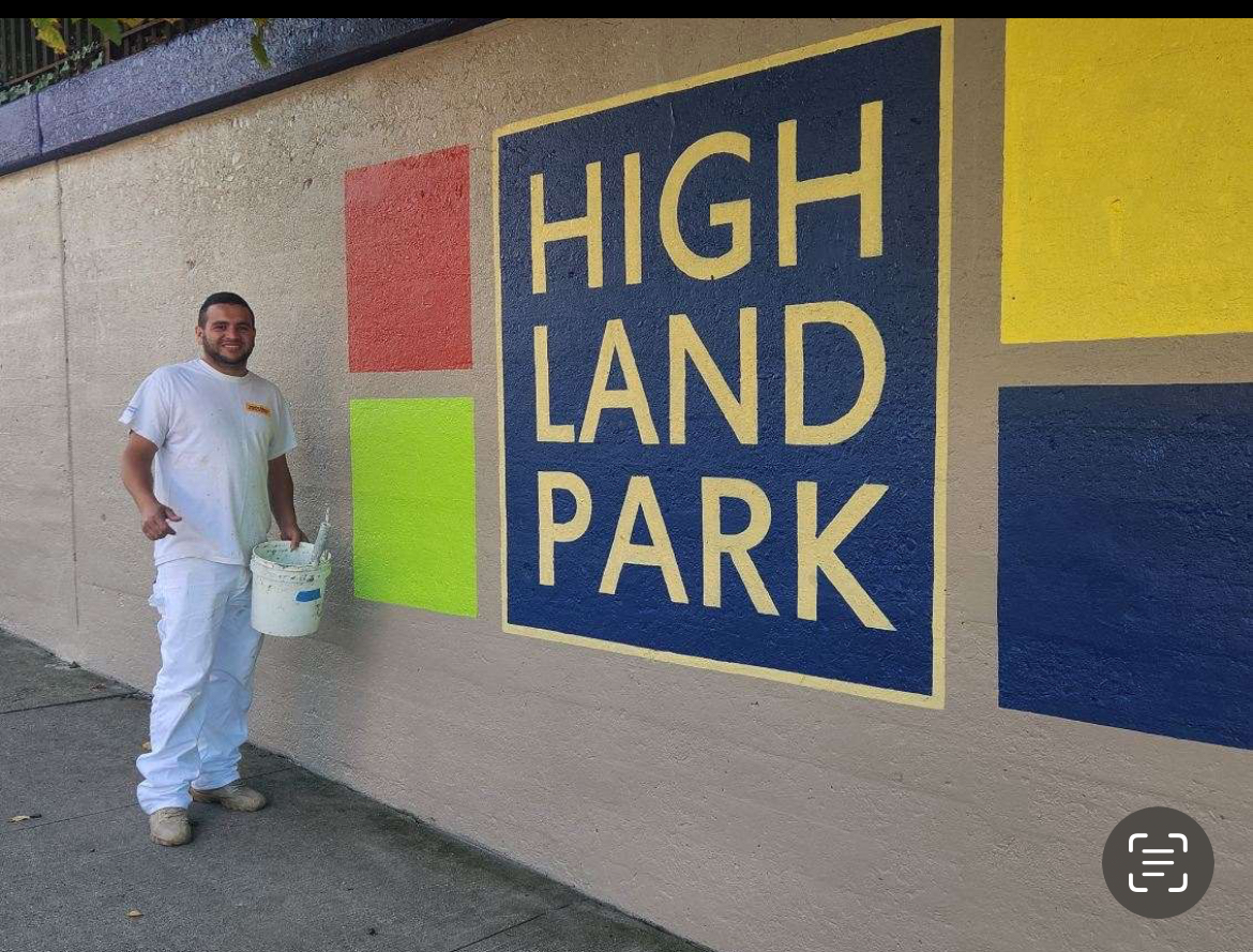 Highland Park Wall – Before & After After