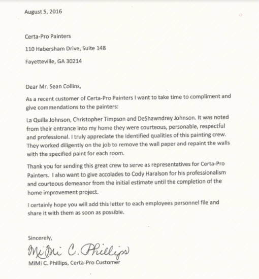 Sean Collins - Mimi C. Phillips Endorsement