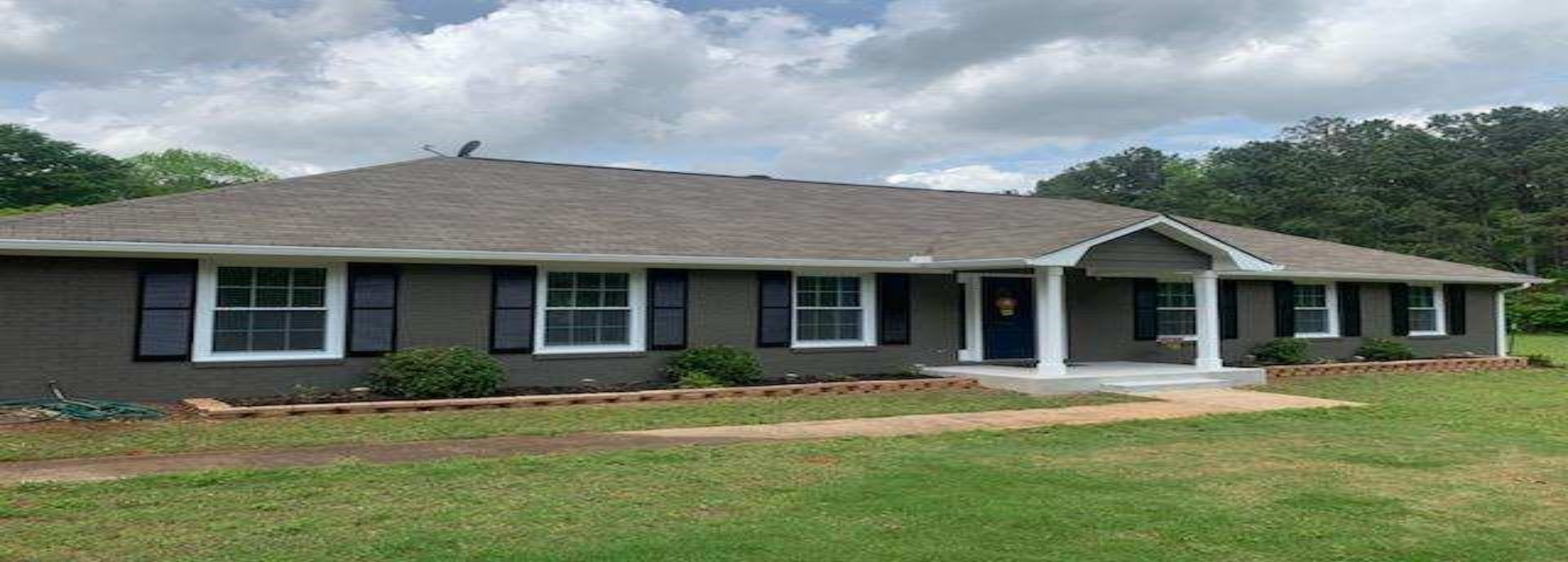 McDonough, GA – Exterior Brick Painting After