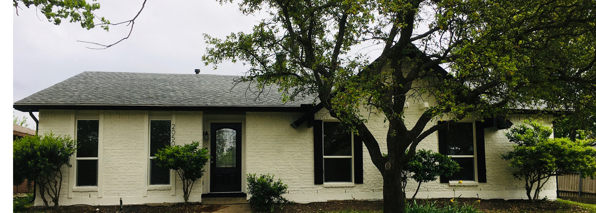 Brick Painting After