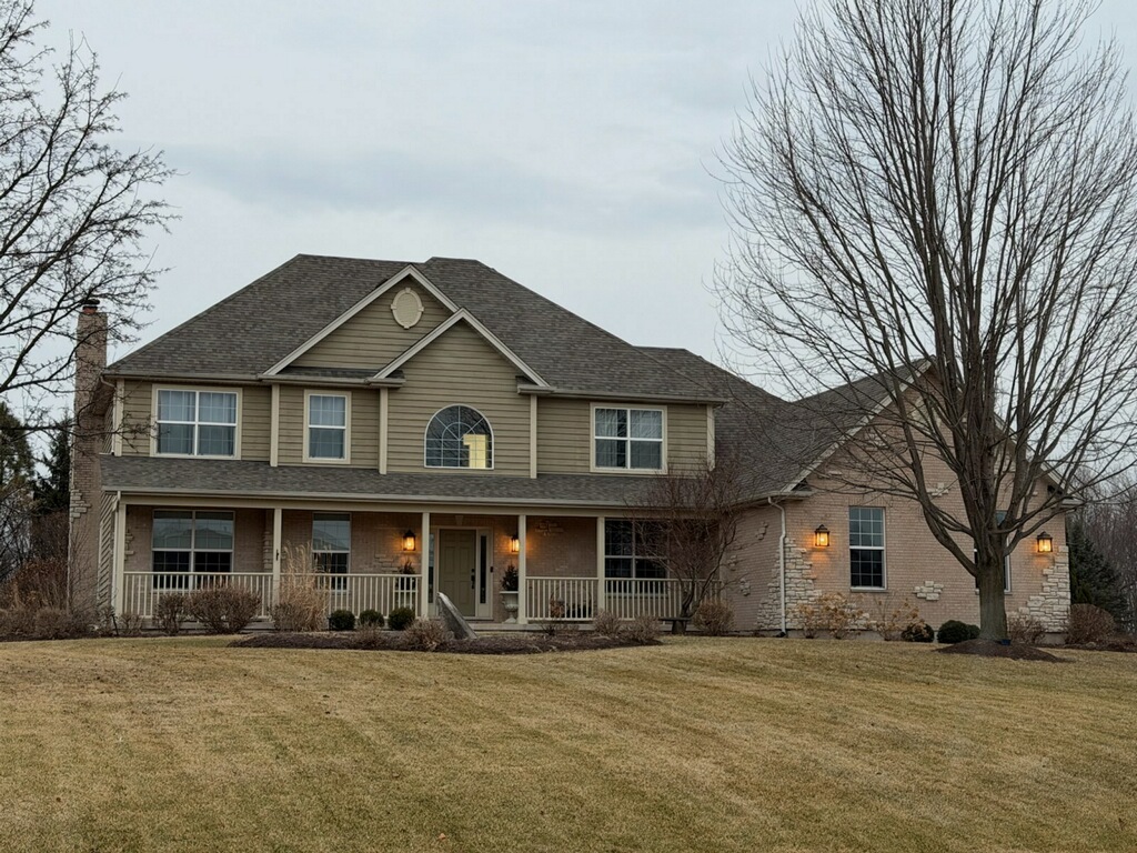 exterior home painting hampshire before