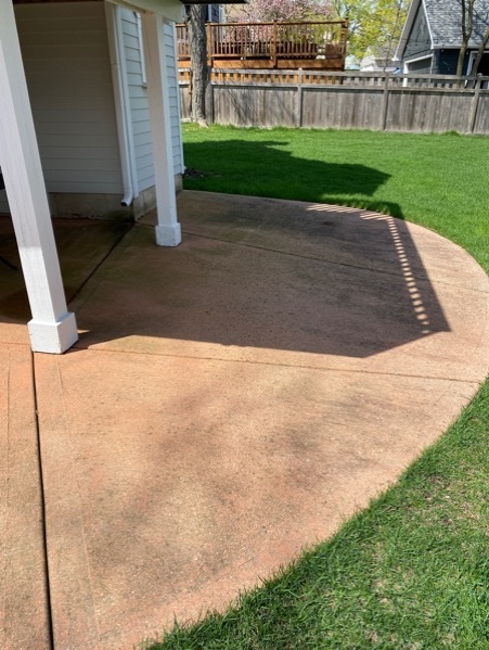 Patio Painting in Glen Ellyn, IL