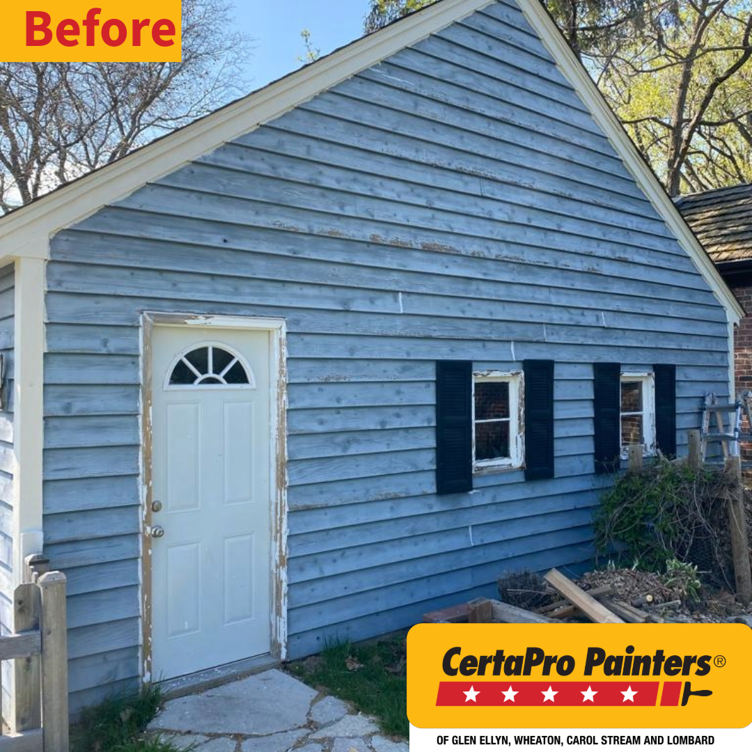 Garage in Glen Ellyn IL Before