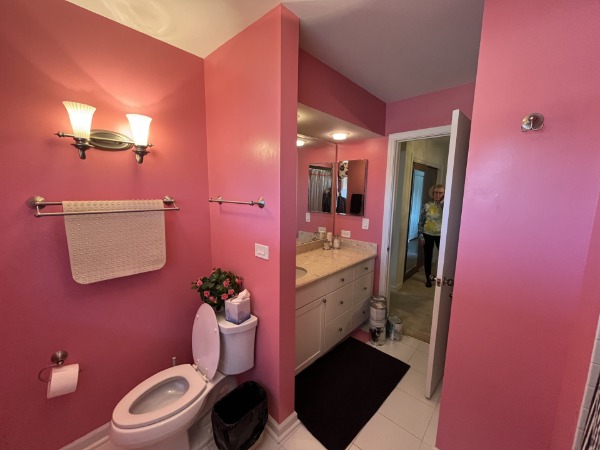 Bathroom in Wheaton, IL Before