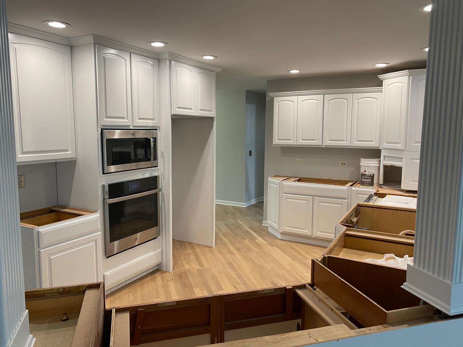 Kitchen Cabinets in Glen Ellyn, IL After