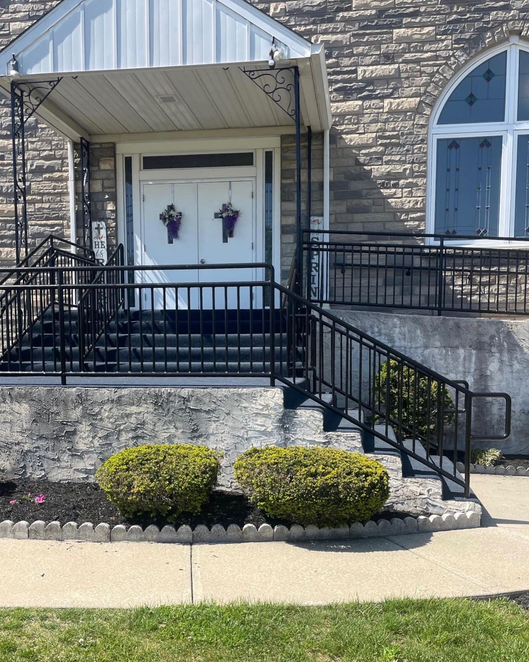 Church Railing After