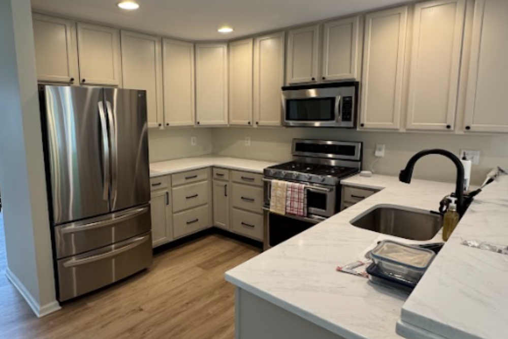 Kitchen Cabinet Painting After