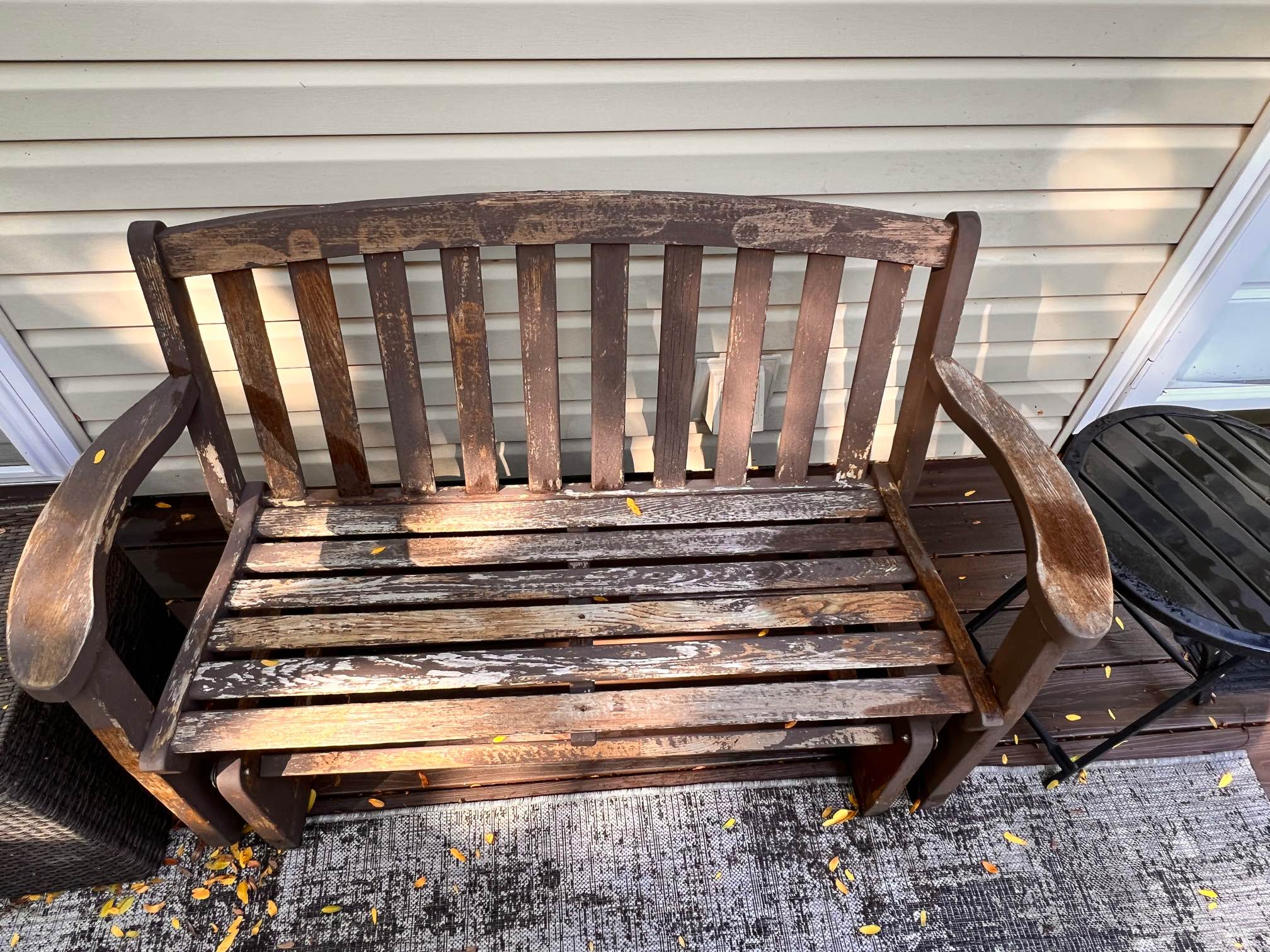 Bench Painting – Allentown, PA Before