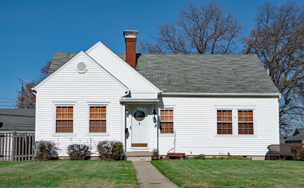 clapboard home