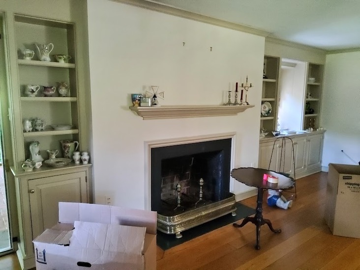 Living Room Painting In Malvern Before