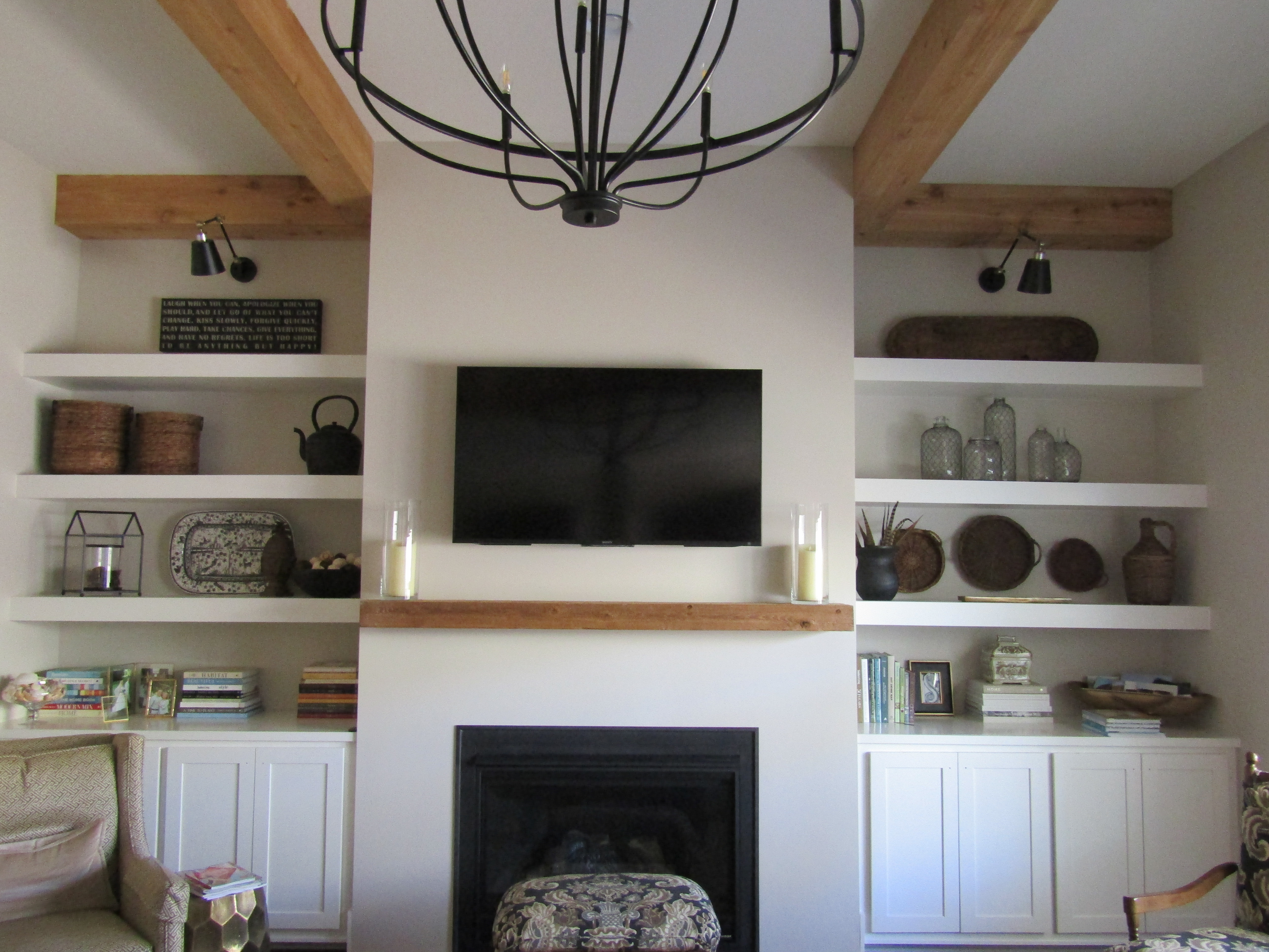 cabinets and shelves repainted by certapro painters of gwinnett