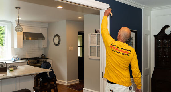 getting interior ready for holidays