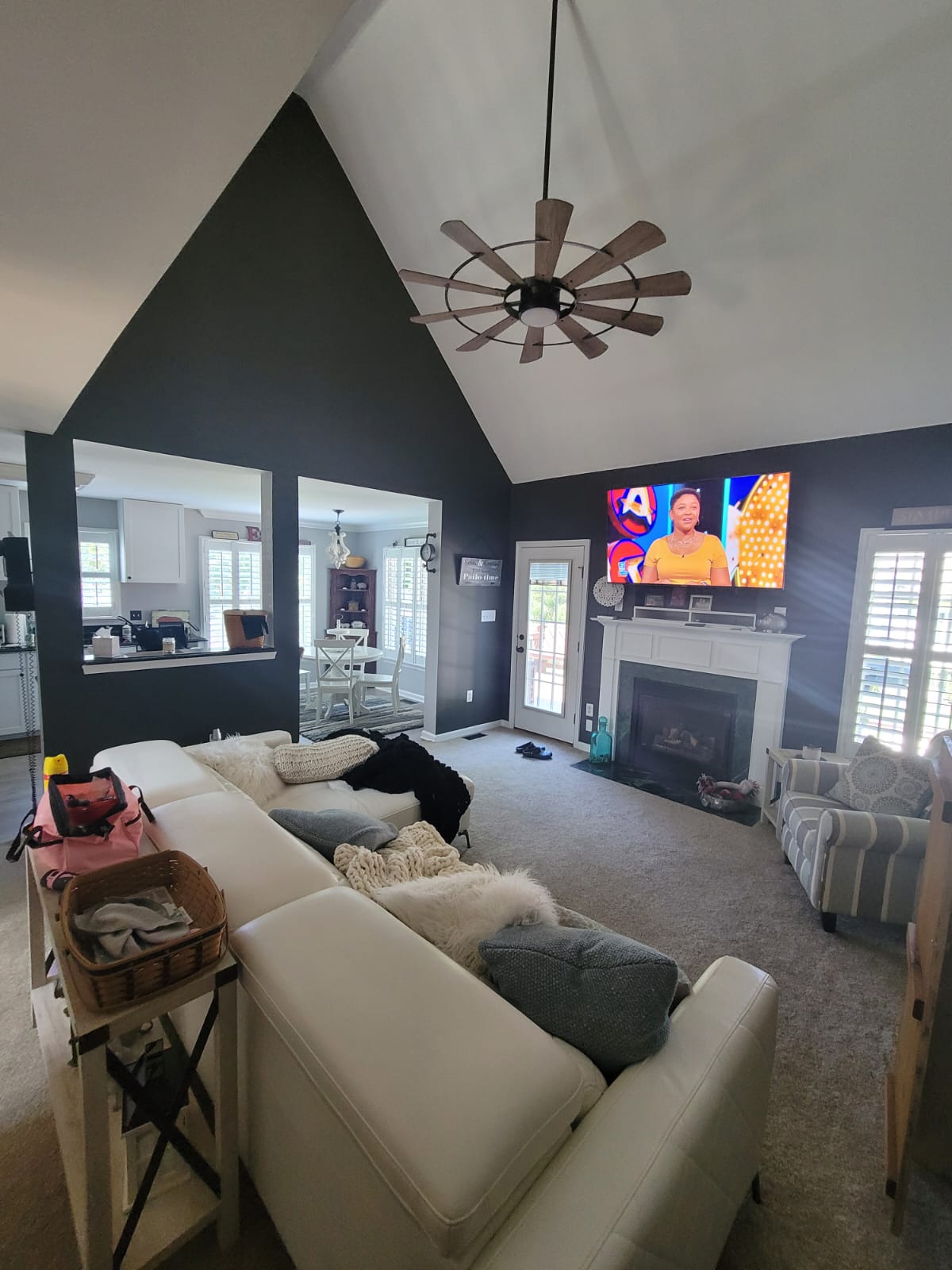 Living Room Painting After