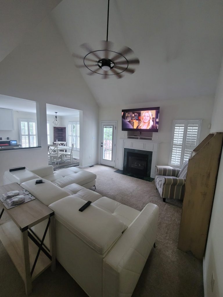 Living Room Painting Before