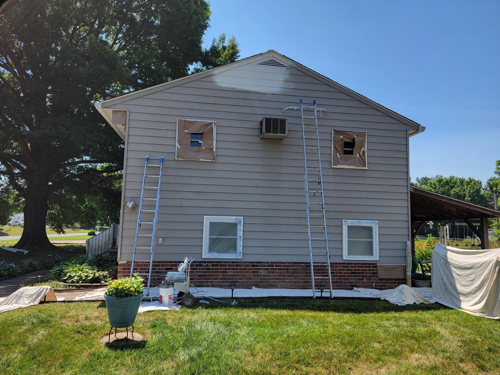 Exterior Painting Service Before