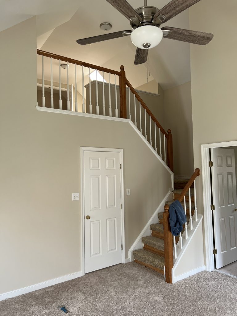 Stairway Painting After