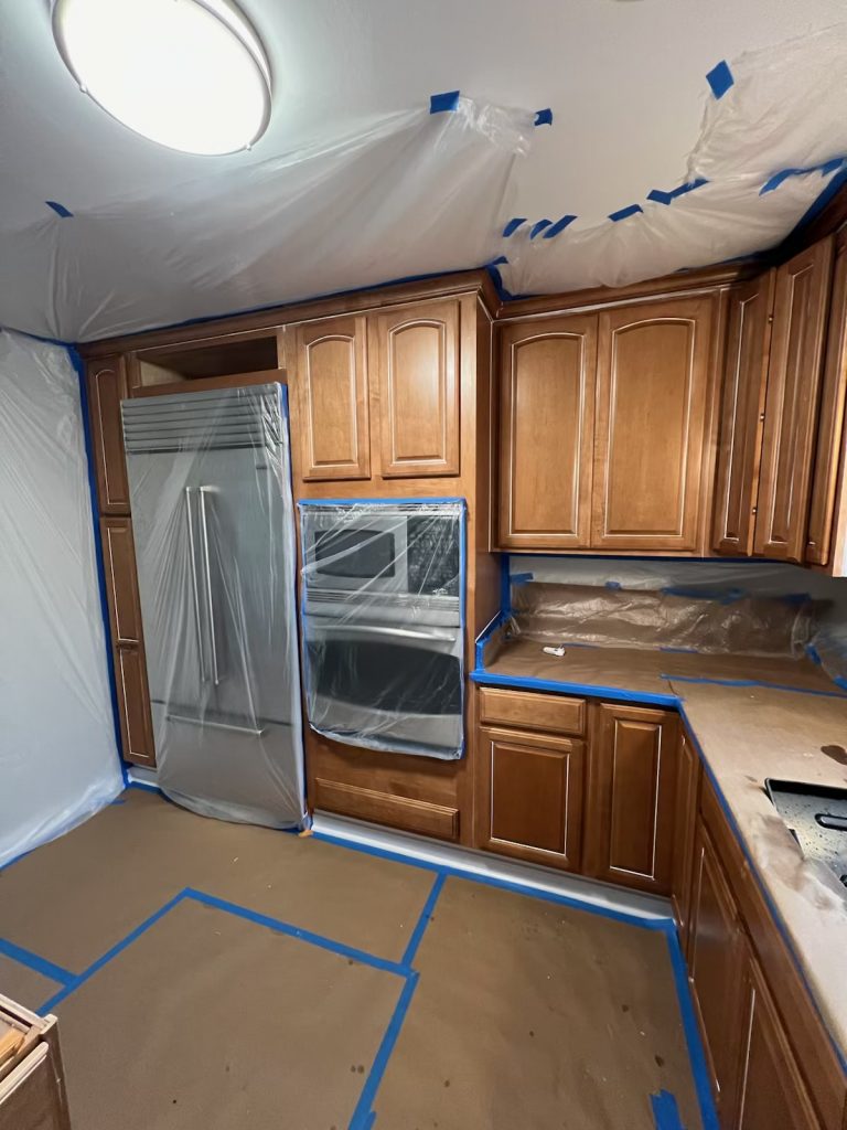 Kitchen Cabinet Refresh Before