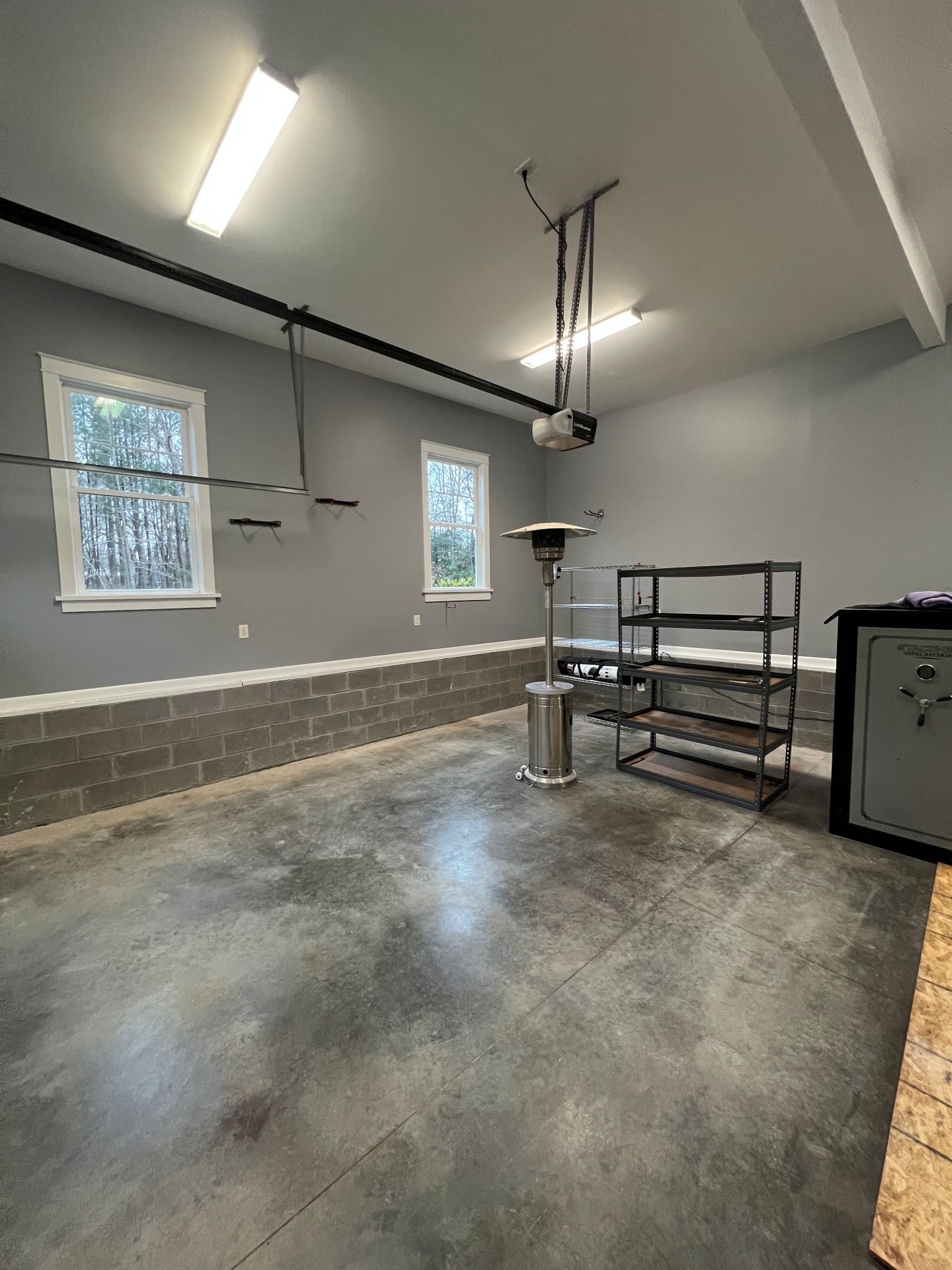 Garage Finishing Paint Project After