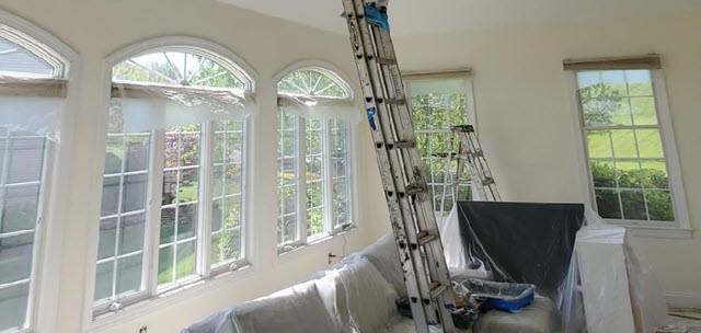 clinton nj sunroom before - certapro painters of hunterdon county
