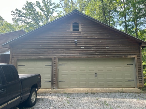 Exterior Wood Staining – Canton, MS Before