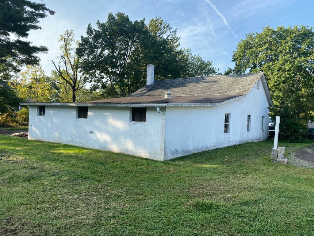 home exterior painting in lansdale pa before