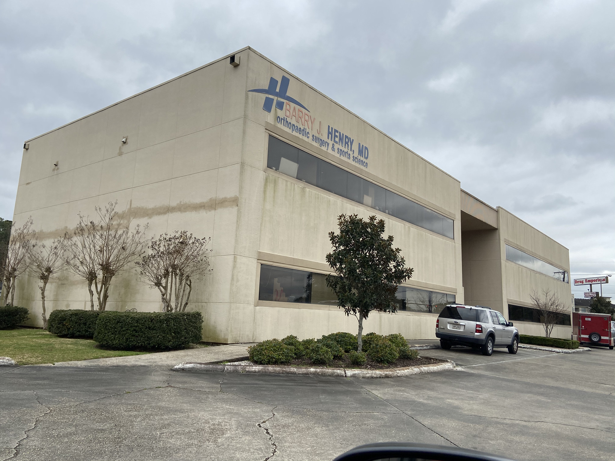 Barry J. Henry Building From the Side - Before